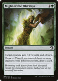 Card Scan of Might of the Old Ways | MID