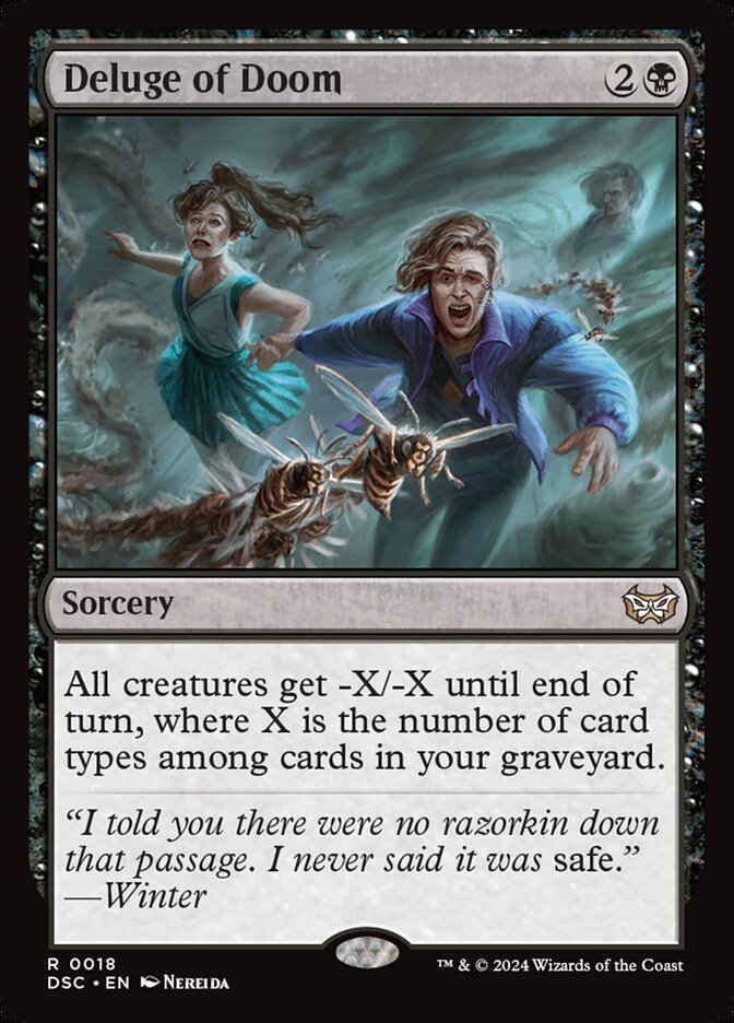 Card Scan of Deluge of Doom | DSC