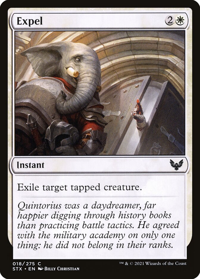 Card Scan of Expel | STX
