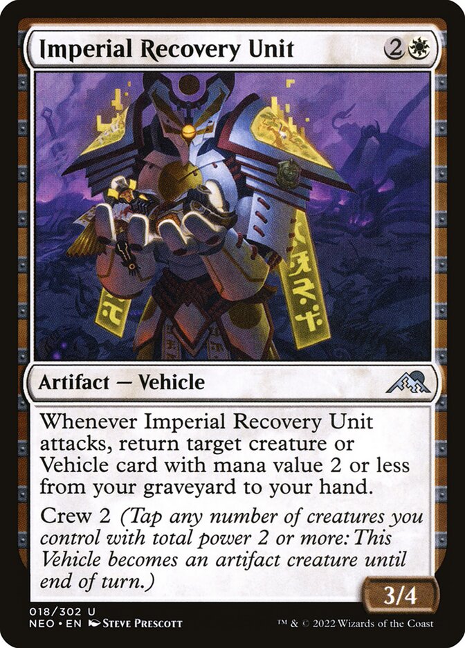 Card Scan of Imperial Recovery Unit | NEO