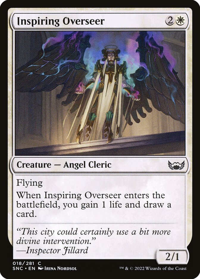 Card Scan of Inspiring Overseer | SNC