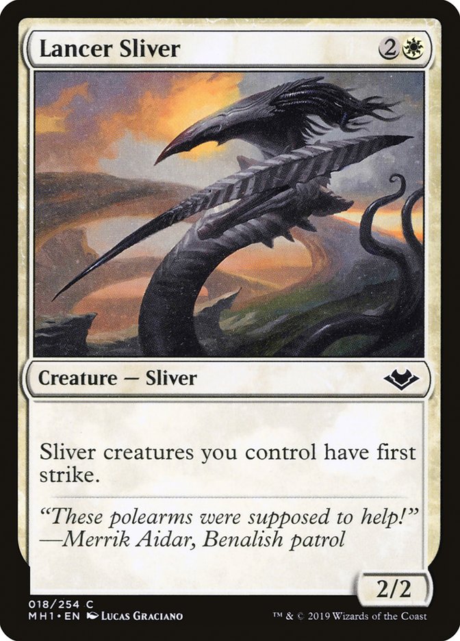 Lancer Sliver Card Scan