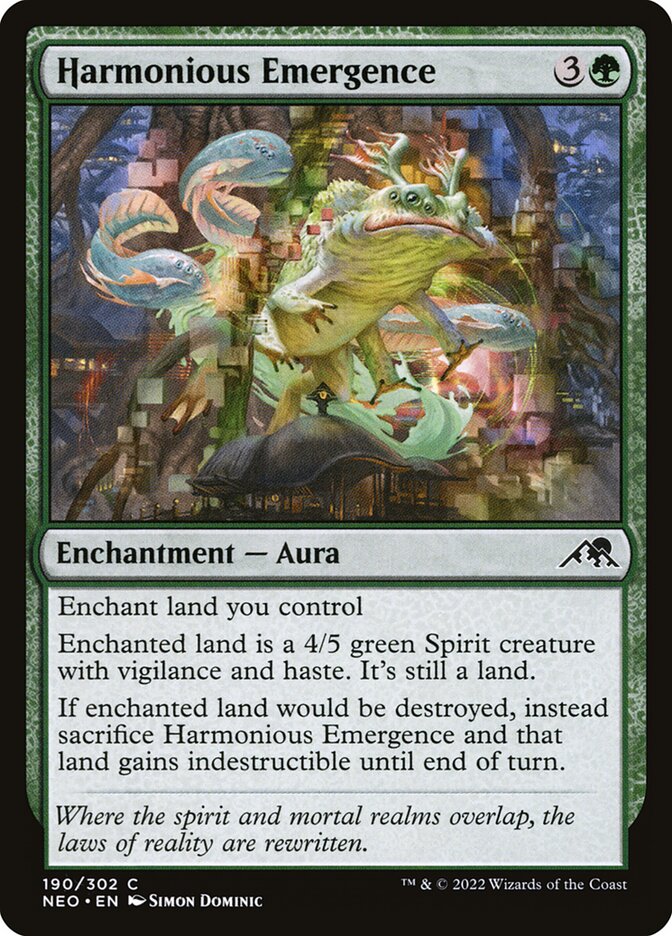 Card Scan of Harmonious Emergence | NEO