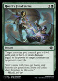 Card Scan of Huatli's Final Strike | LCI