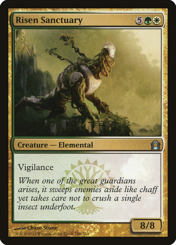 Card Scan of Risen Sanctuary | RTR
