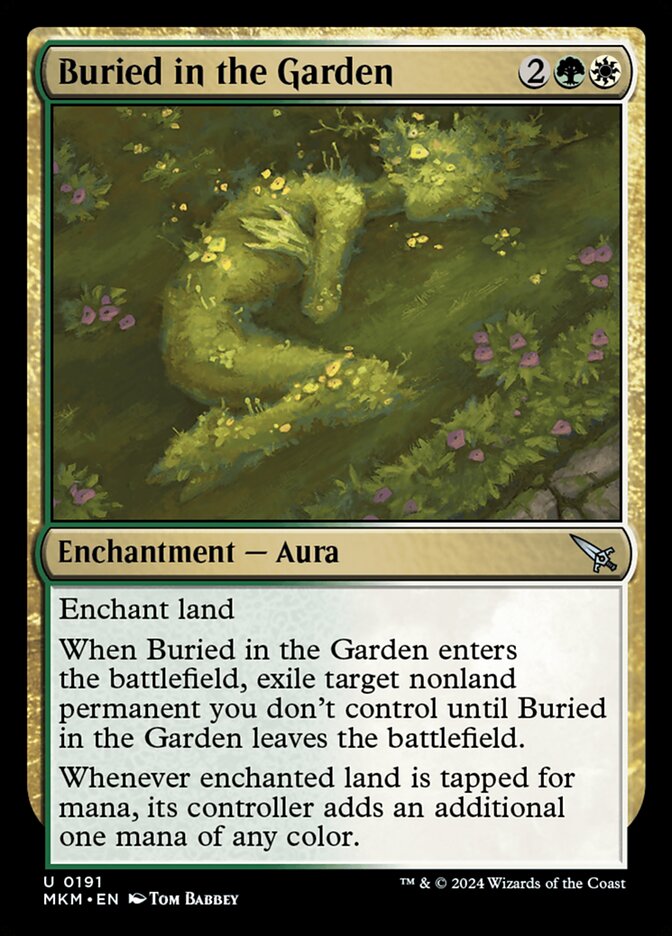 Card Scan of Buried in the Garden | MKM