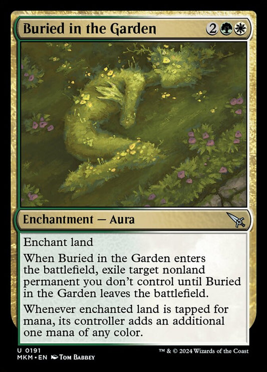 Buried in the Garden | MKM