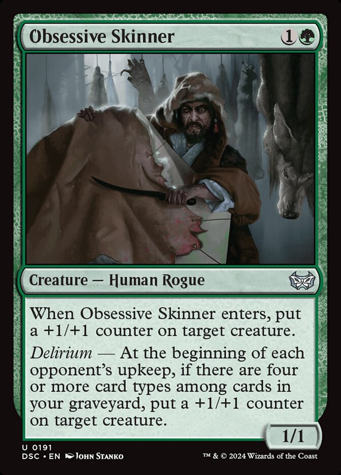 Card Scan of Obsessive Skinner | DSC