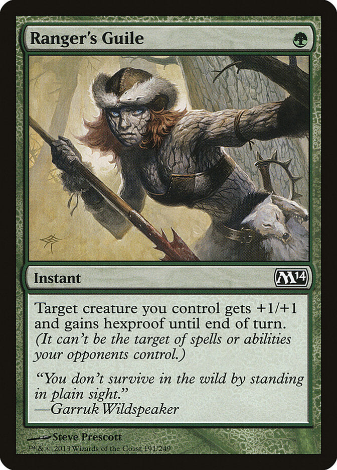 Card Scan of Ranger's Guile | M14