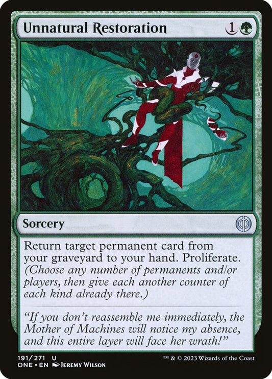 Unnatural Restoration | ONE