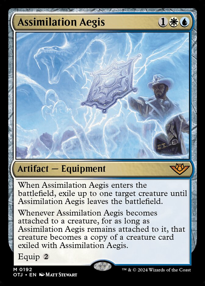Card Scan of Assimilation Aegis | OTJ