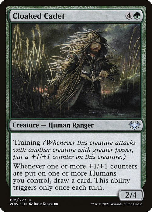 Card Scan of Cloaked Cadet | VOW