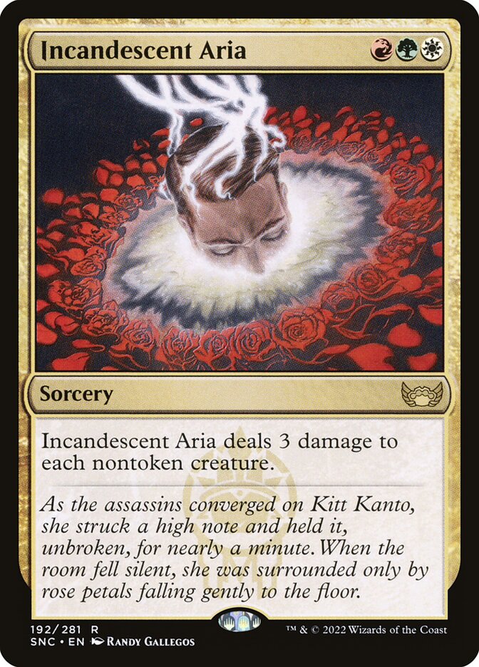 Incandescent Aria | SNC - Card Scan