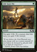Card Scan of Life Goes On | M21