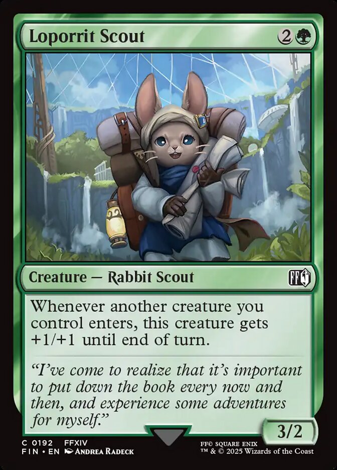 Card Scan of Loporrit Scout | FIN
