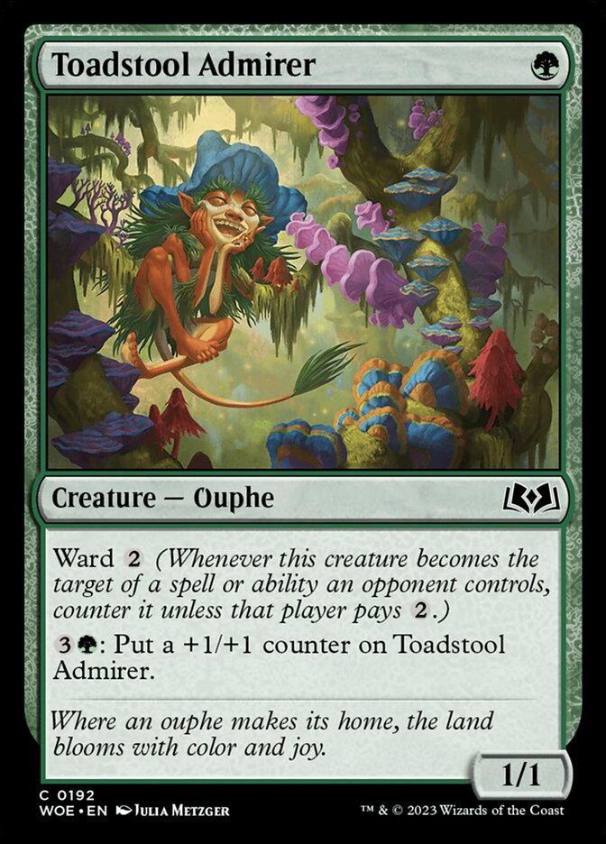 Card Scan of Toadstool Admirer | WOE