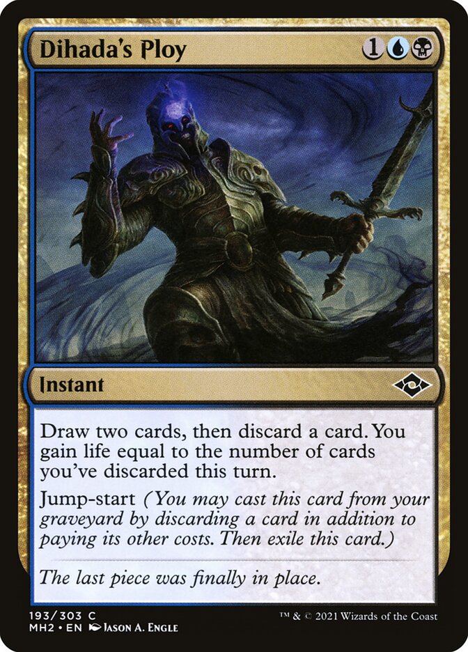 Card Scan of Dihada's Ploy | MH2