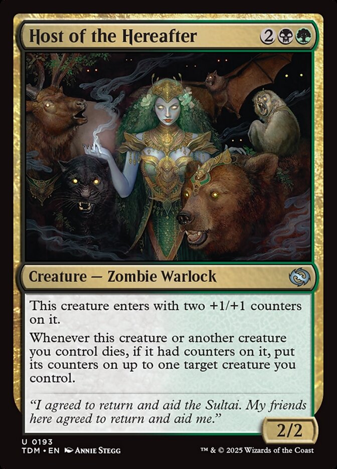 Card Scan of Host of the Hereafter | TDM