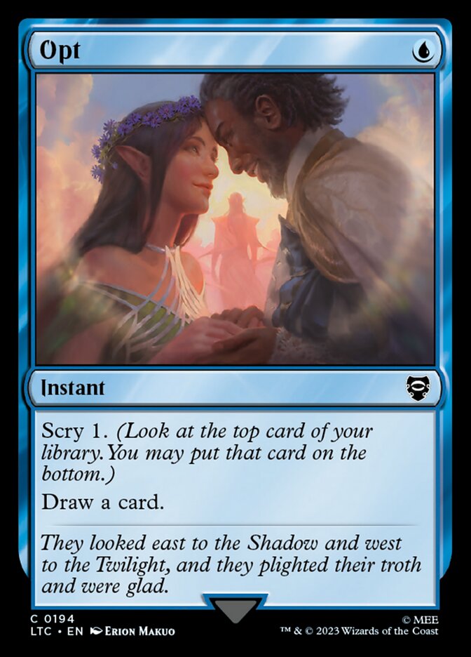Card Scan of Opt | LTC