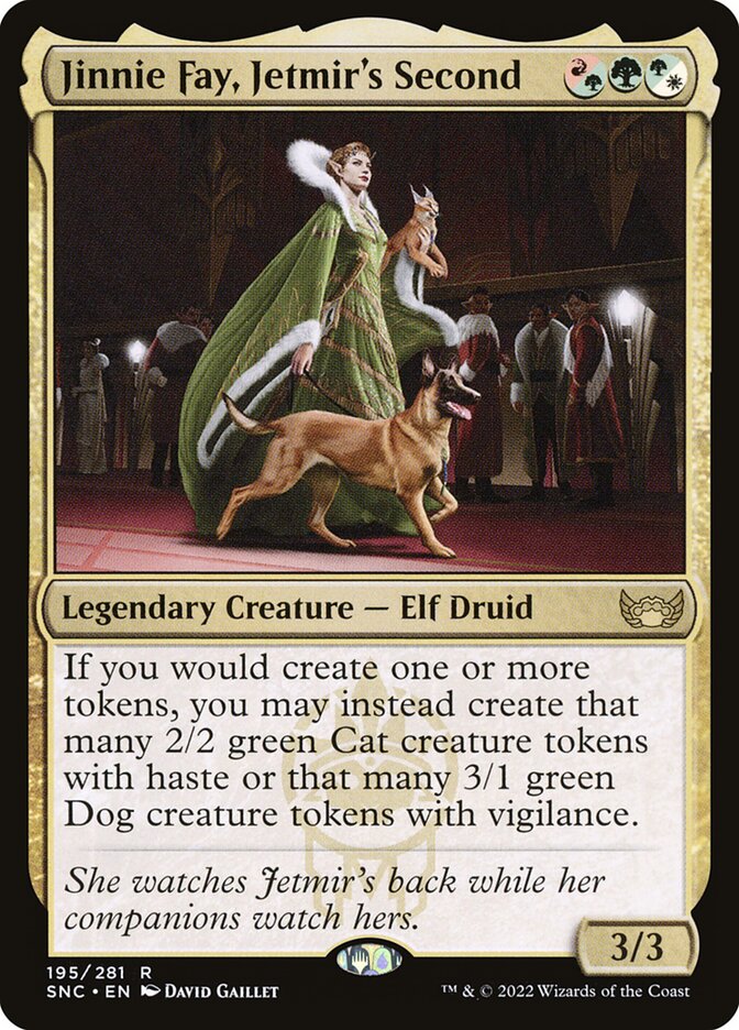 Card Scan of Jinnie Fay, Jetmir's Second | SNC