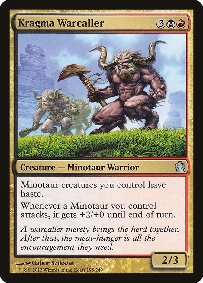 Card Scan of Kragma Warcaller | THS