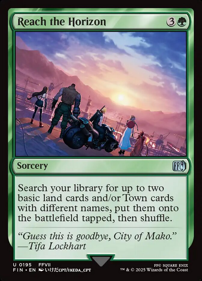 Reach the Horizon | FIN