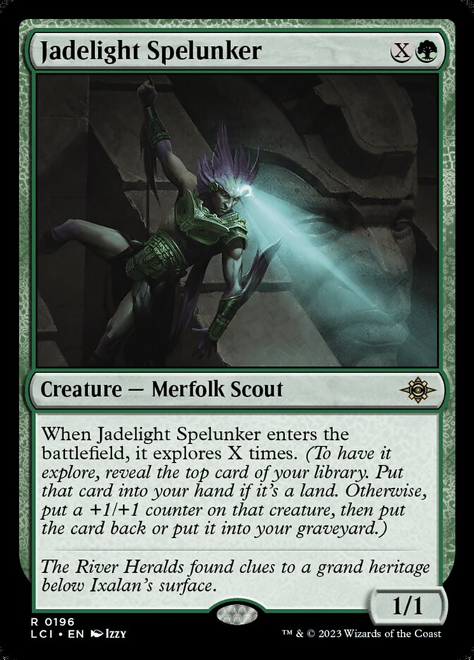 Card Scan of Jadelight Spelunker | LCI
