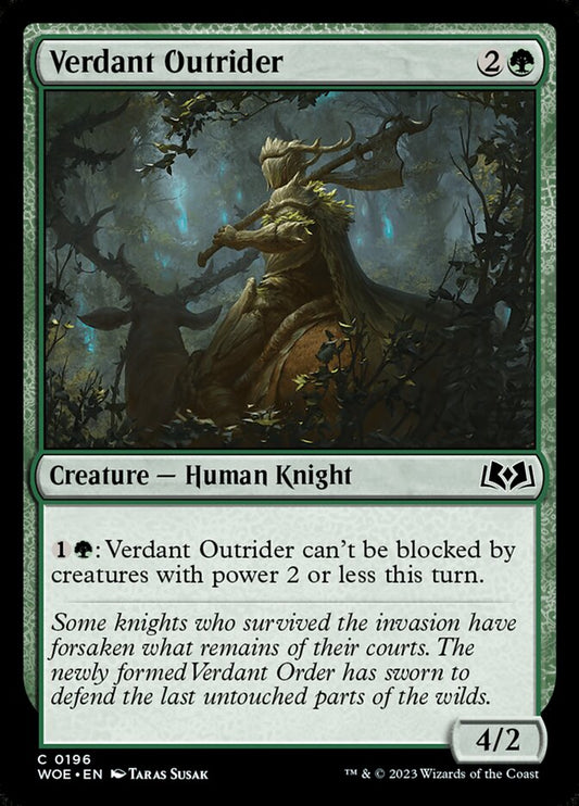 Verdant Outrider | WOE