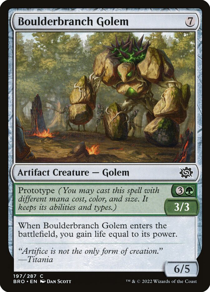 Boulderbranch Golem | BRO