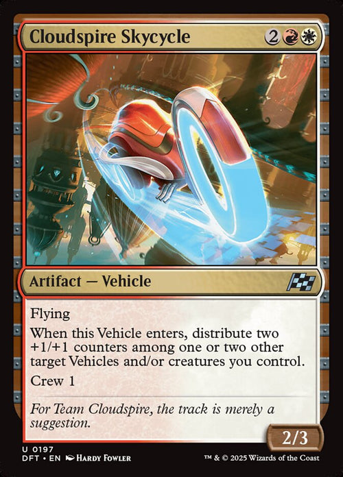 Card Scan of Cloudspire Skycycle | DFT