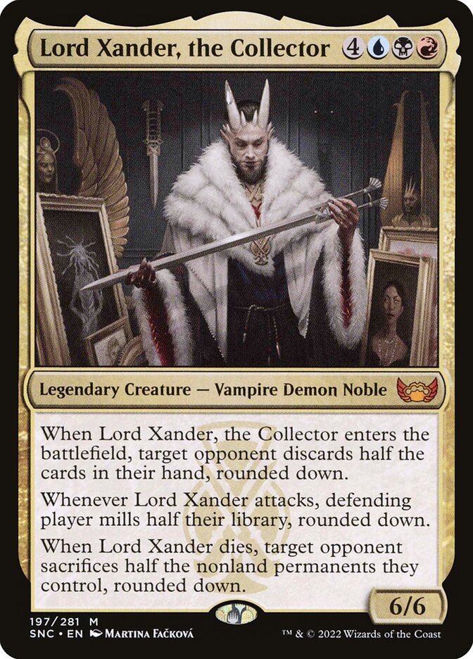Lord Xander, the Collector | SNC - Card Scan