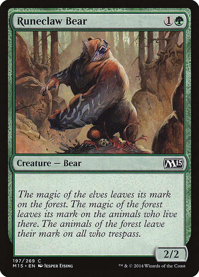 Runeclaw Bear | M15