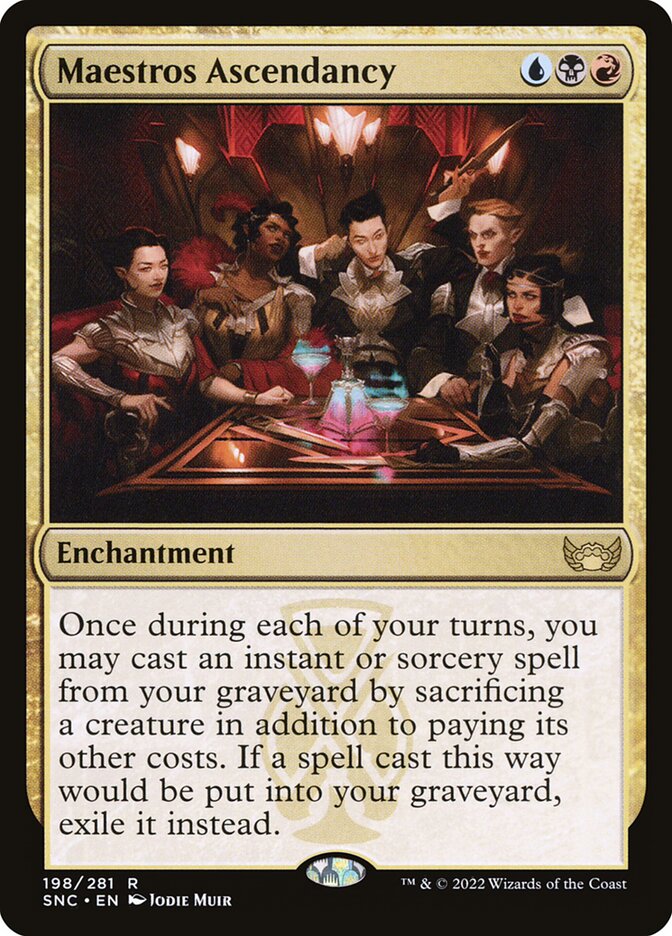 Maestros Ascendancy | SNC (Foil) - Card Scan