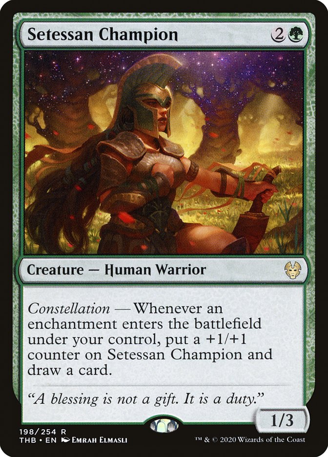 Card Scan of Setessan Champion | THB