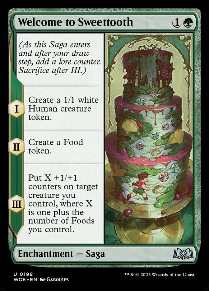 Card Scan of Welcome to Sweettooth | WOE