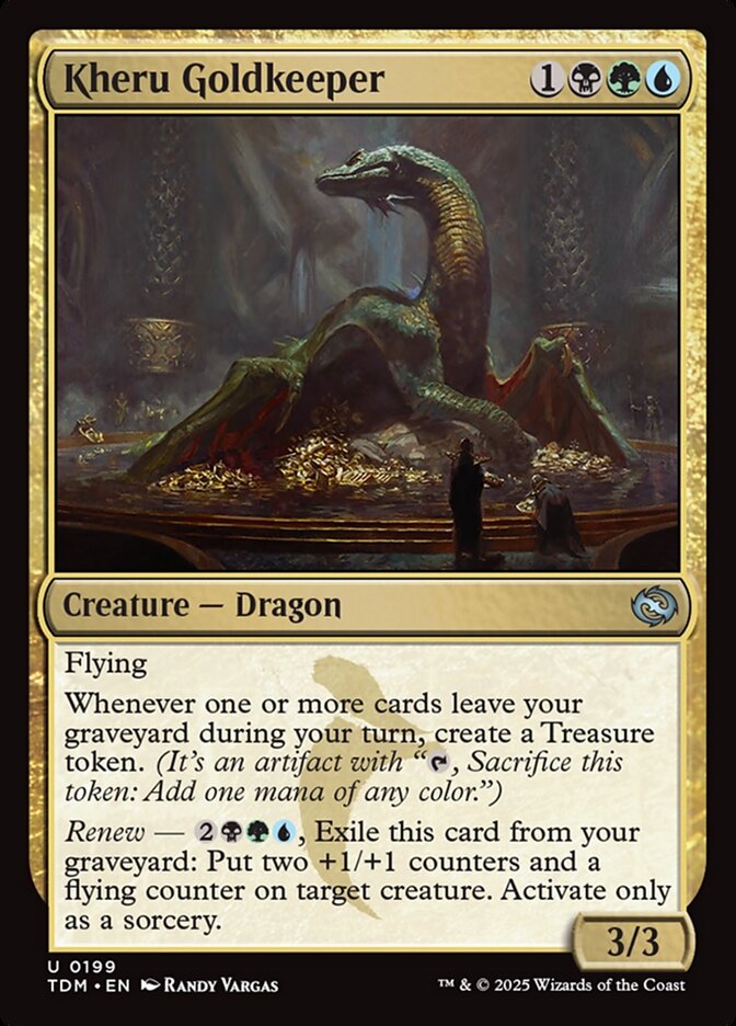 Card Scan of Kheru Goldkeeper | TDM