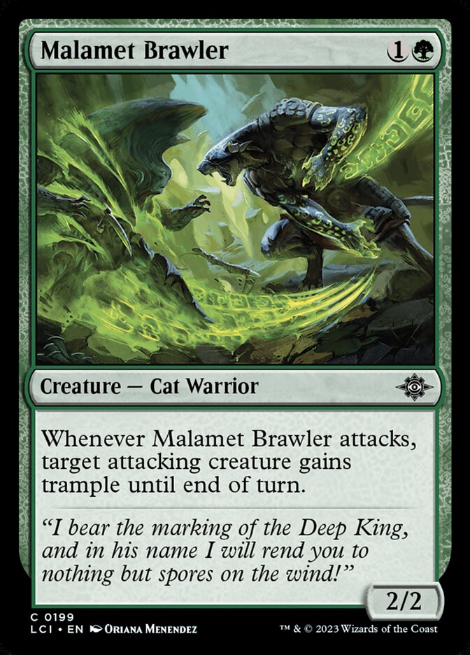 Card Scan of Malamet Brawler | LCI