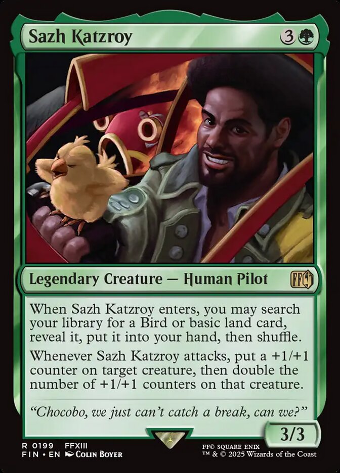 Card Scan of Sazh Katzroy | FIN