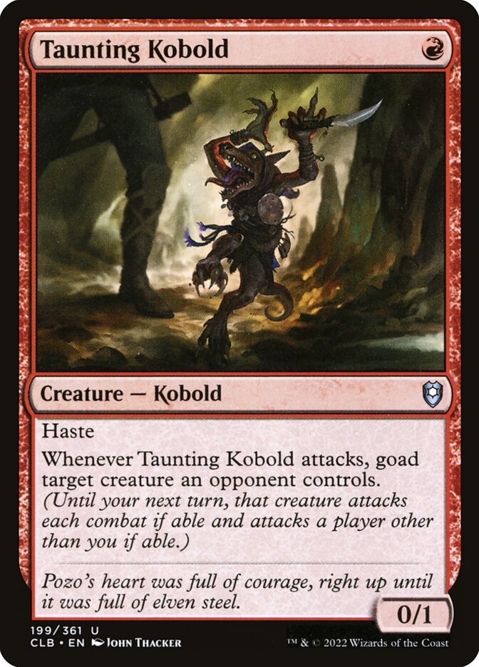 Taunting Kobold | CLB