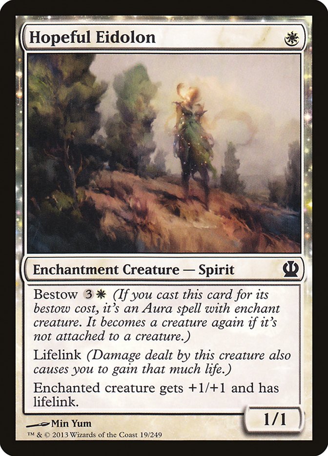 Card Scan of Hopeful Eidolon | THS