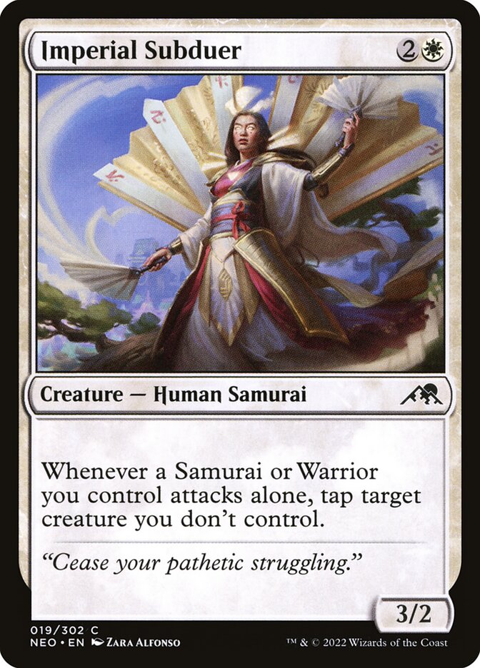Card Scan of Imperial Subduer | NEO