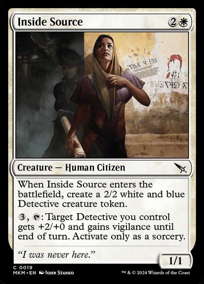 Card Scan of Inside Source | MKM