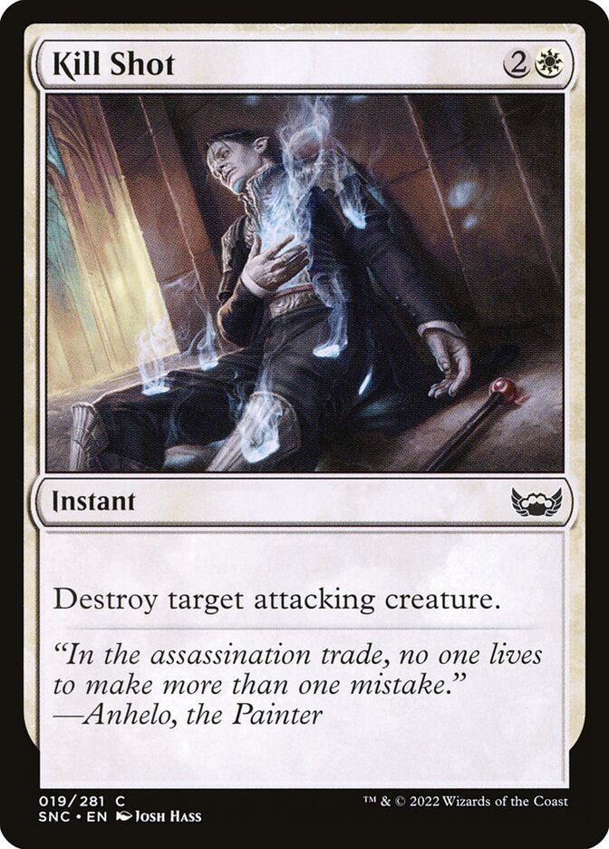 Card Scan of Kill Shot | SNC