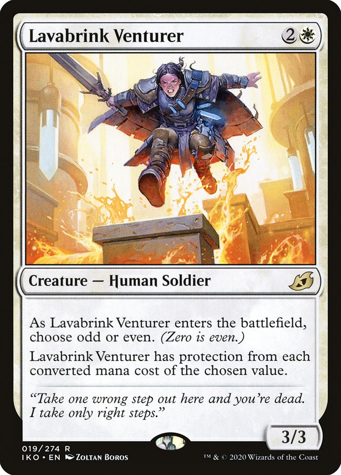 Card Scan of Lavabrink Venturer | IKO
