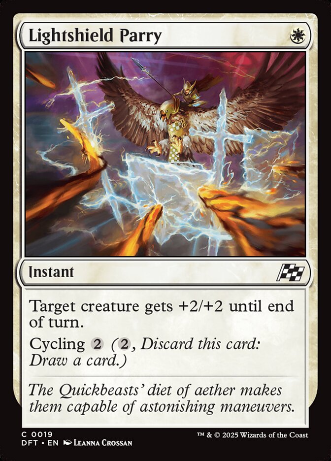 Card Scan of Lightshield Parry | DFT