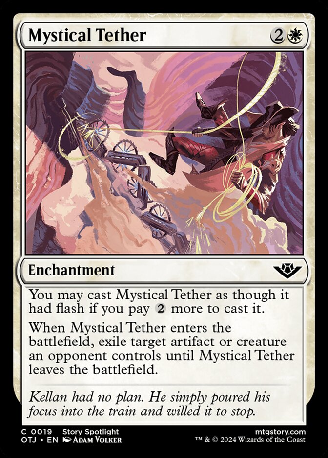 Card Scan of Mystical Tether | OTJ