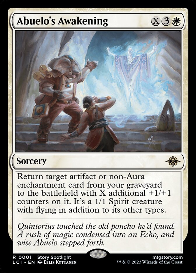 Card Scan of Abuelo's Awakening | LCI