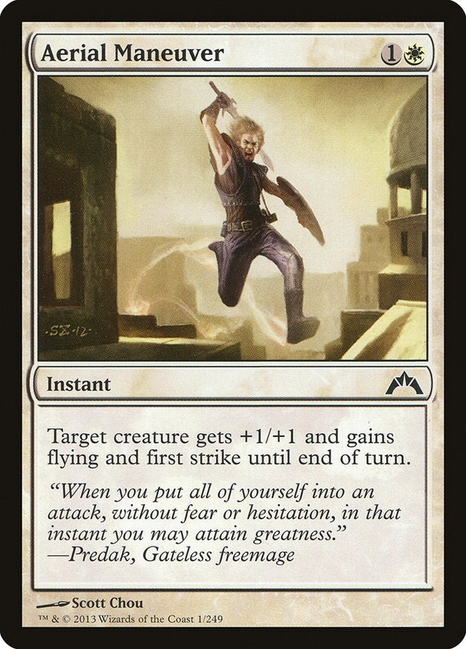 Card Scan of Aerial Maneuver | GTC