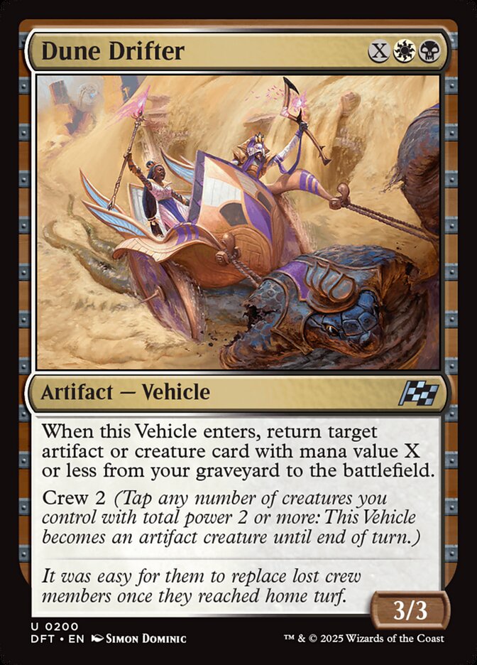 Card Scan of Dune Drifter | DFT