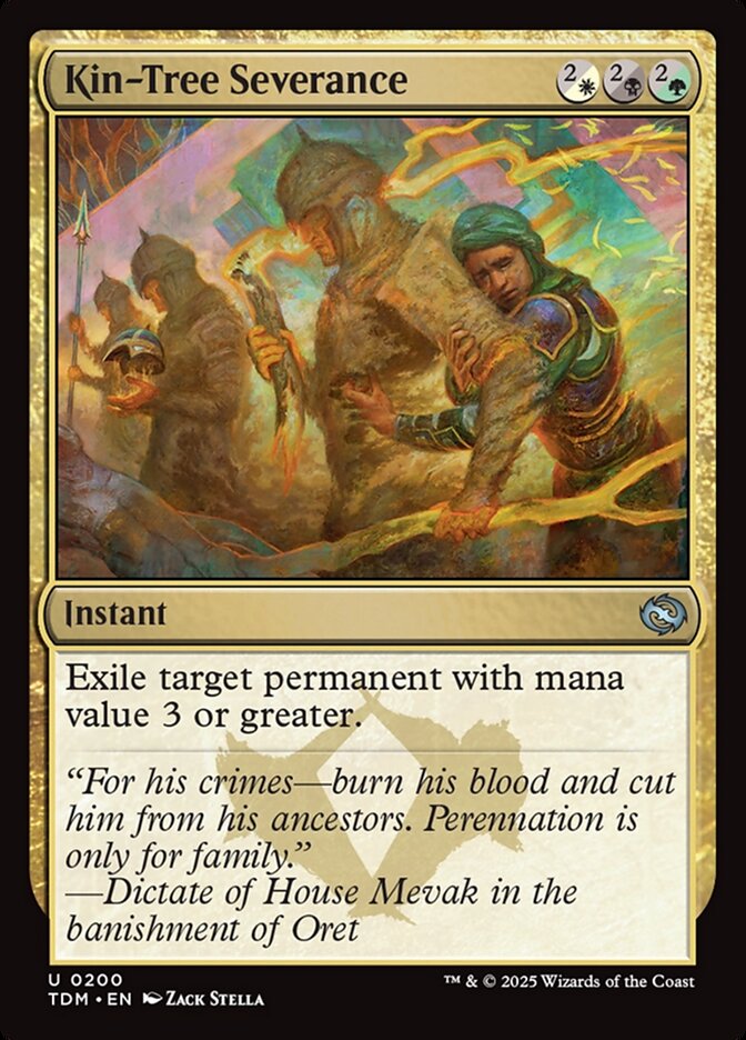 Card Scan of Kin-Tree Severance | TDM